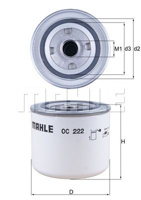 WILMINK GROUP alyvos filtras WG1217064